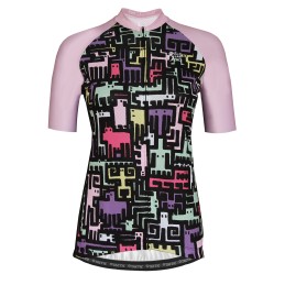 MAILLOT LA ROUE LIBRE FAUNE INVADER FEMME | Accessoires et équipement...