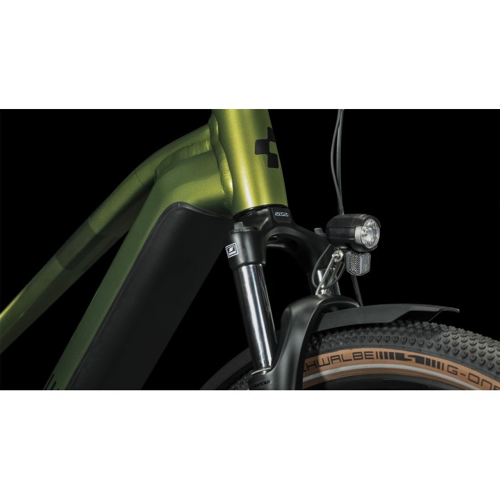 CUBE NURIDE HYBRID PRO 625 ALLROAD SHINYMOSS 2023| Accessoires et équipeme...