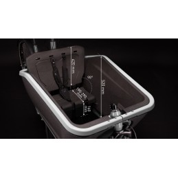 CUBE CARGO HYBRID 500 FLASHGREY'N'BLACK 2023| Accessoires et équipeme...