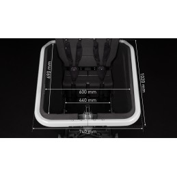 CUBE CARGO HYBRID 500 FLASHGREY'N'BLACK 2023| Accessoires et équipeme...