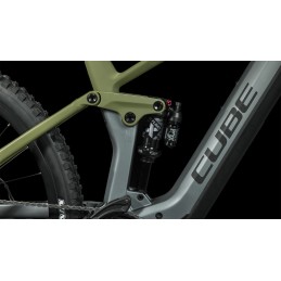 CUBE STEREO HYBRID 140 HPC TM 750 FLASHGREY'N'OLIVE 2023 | Accessoires et équipements pou...