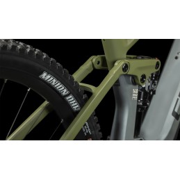 CUBE STEREO HYBRID 140 HPC TM 750 FLASHGREY'N'OLIVE 2023 | Accessoires et équipements pou...