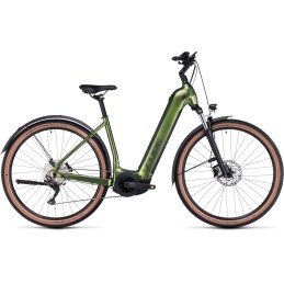 CUBE NURIDE HYBRID PRO 750 ALLROAD SHINYMOSS 2023| Accessoires et équipeme...
