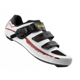 CHAUSSURES ROUTE MAVIC AKSIUM ELITE 2 BLANC ROUGE  | Accessoires et équipements...