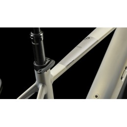 CUBE TOURING HYBRID PRO 625 PEARLYSILVER'N'BLACK 2023| Accessoires et équipeme...