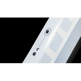 CUBE REACTION HYBRID PRO 750 FLASHWHITE'N'BLACK 2023| Accessoires et équipements pou...
