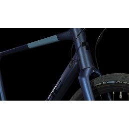CUBE NULANE VELVETBLUE'N'BLACK 2024 | Accessoires et équipements pour vélo