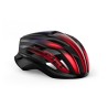CASQUE MET TRENTA 3K CARBON ROUGE IRIDESCENT