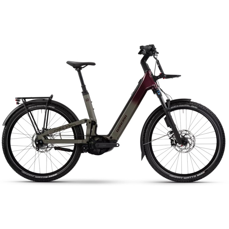 WINORA SINUS F5 R5F PRO 800WH LOW 2025 | Accessoires et équipements pour vélo