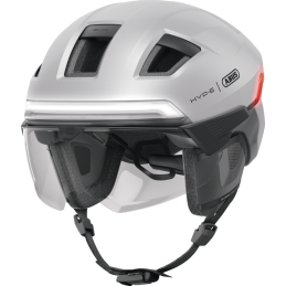 CASQUE ABUS HYP-E ACE GLEAM SILVER| Accessoires et équipements pour vélo