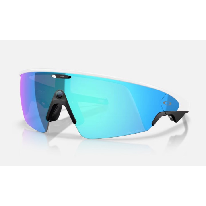 LUNETTES OAKLEY META VANGUARD WHITE PRIZM SAPPHIRE | Accessoires et équipements pour vélo