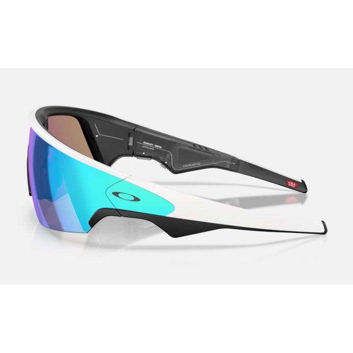 LUNETTES OAKLEY META VANGUARD WHITE PRIZM SAPPHIRE | Accessoires et équipements pour vélo