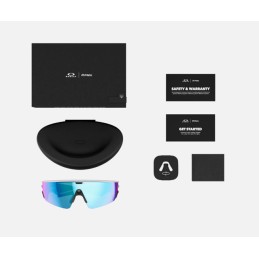 LUNETTES OAKLEY META VANGUARD WHITE PRIZM SAPPHIRE | Accessoires et équipements pour vélo