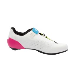 CHAUSSURES SIDI GENIUS X WYVE WHITE FLUO 2025 | Accessoires et équipements pour vélo