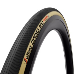 PNEU VITTORIA CORSA PRO TLR 700X26 NOIR BEIGE| Accessoires et équipements pour vélo