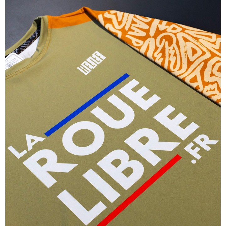 MAILLOT VTT LA ROUE LIBRE TEAM DESERT EDITION| Accessoires et équipement...