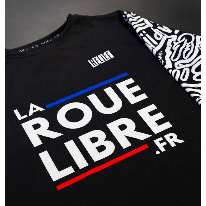 MAILLOT VTT LA ROUE LIBRE TEAM WHITE EDITION| Accessoires et équipement...
