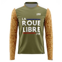 MAILLOT VTT LA ROUE LIBRE TEAM DESERT EDITION| Accessoires et équipement...