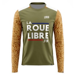 MAILLOT VTT LA ROUE LIBRE TEAM DESERT EDITION| Accessoires et équipement...