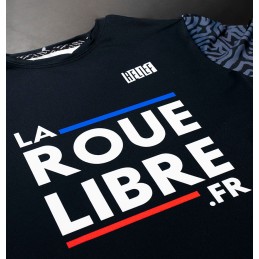 MAILLOT VTT LA ROUE LIBRE TEAM BLACK EDITION| Accessoires et équipement...