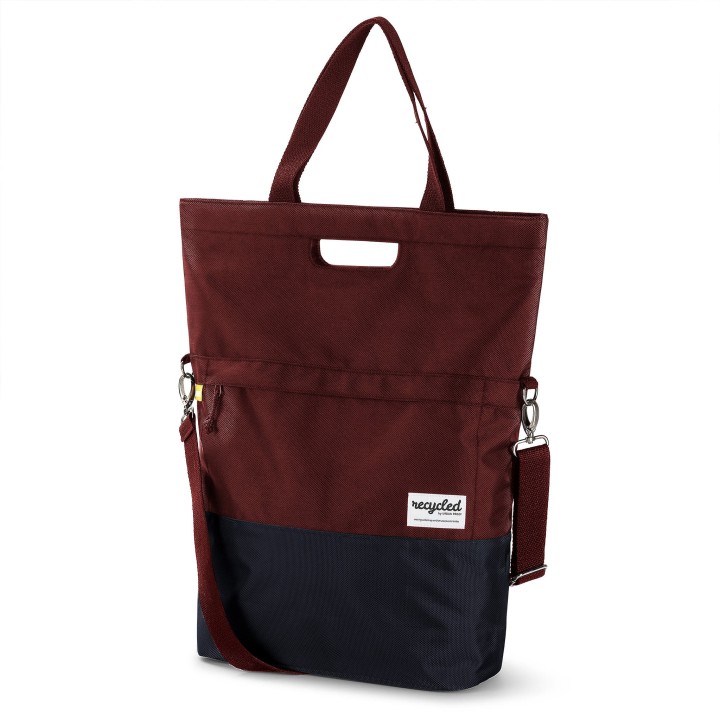 SACOCHE URBANPROOF ARRIERE ROUGE/BLEU| Accessoires et équip...