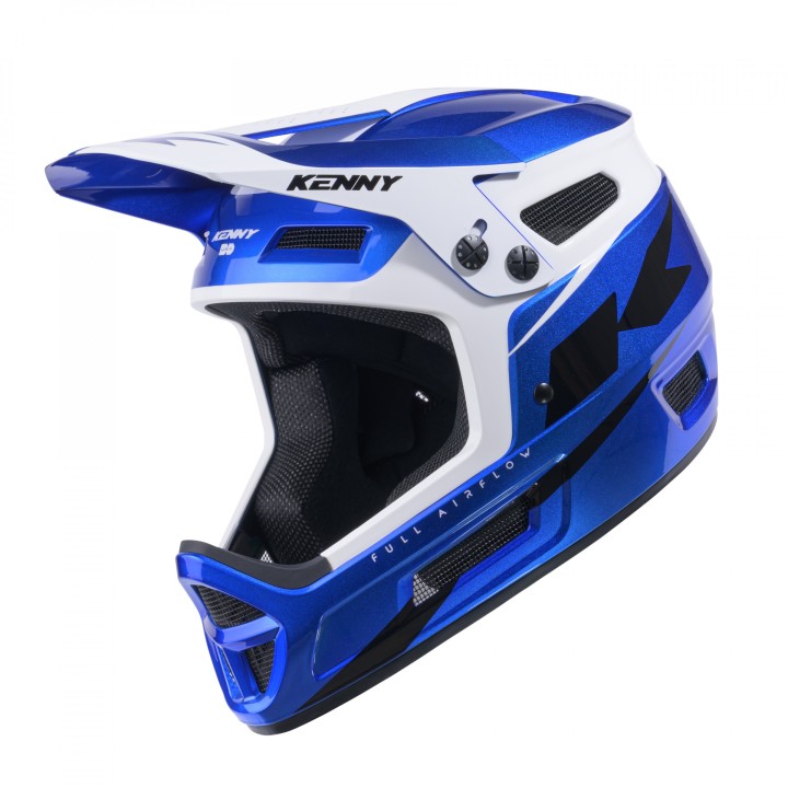 CASQUE INTEGRAL KENNY ELITE GRAPHIC CANDY/BLUE| Accessoires et équipements ...