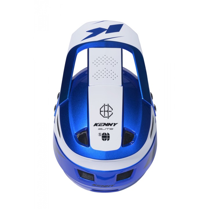 CASQUE INTEGRAL KENNY ELITE GRAPHIC CANDY/BLUE| Accessoires et équipements ...