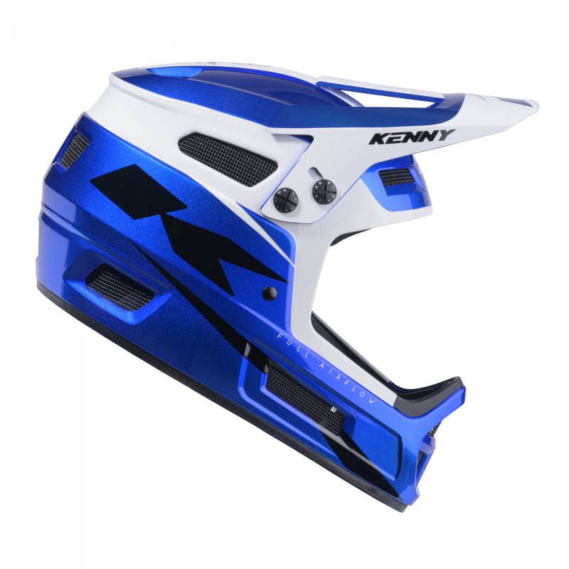 CASQUE INTEGRAL KENNY ELITE GRAPHIC CANDY/BLUE| Accessoires et équipements ...
