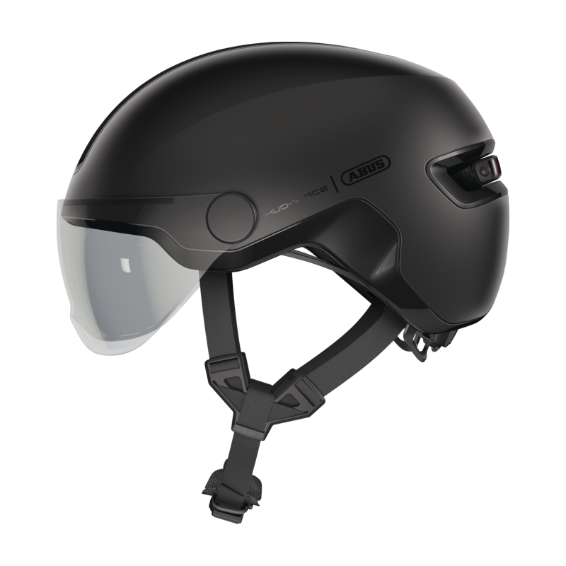 CASQUE ABUS HUD-Y ACE VELVET BLACK| Accessoires et équipements ...