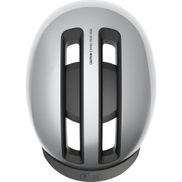 CASQUE ABUS HUD-Y GLEAM SILVER| Accessoires et équipements ...