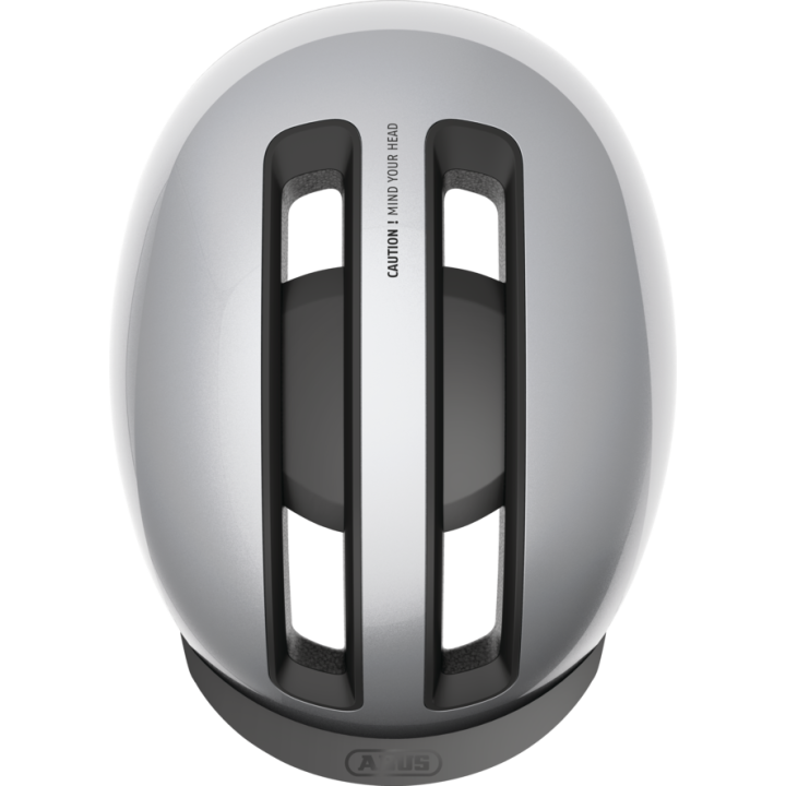 CASQUE ABUS HUD-Y GLEAM SILVER| Accessoires et équipements ...