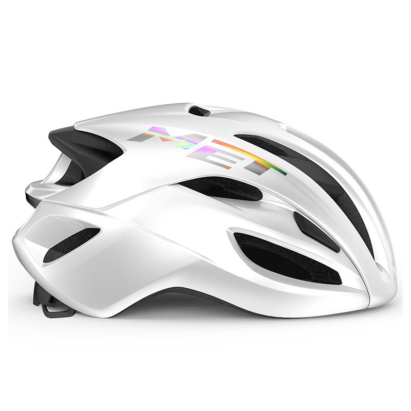 CASQUE MET RIVALE MIPS BLANC HOLOGRAPHIQUE| Accessoires et équipements pour vélo