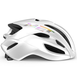 CASQUE MET RIVALE MIPS BLANC HOLOGRAPHIQUE| Accessoires et équipements pour vélo