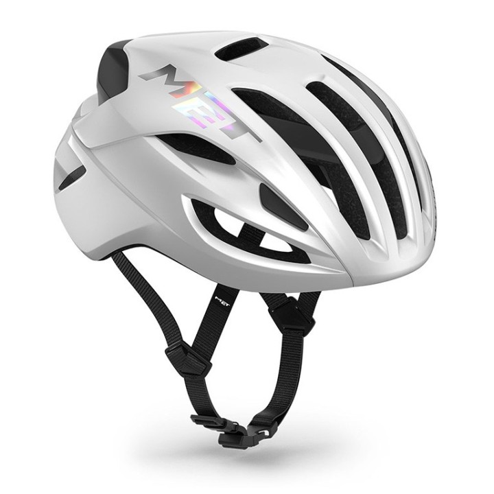 CASQUE MET RIVALE MIPS BLANC HOLOGRAPHIQUE| Accessoires et équipements pour vélo