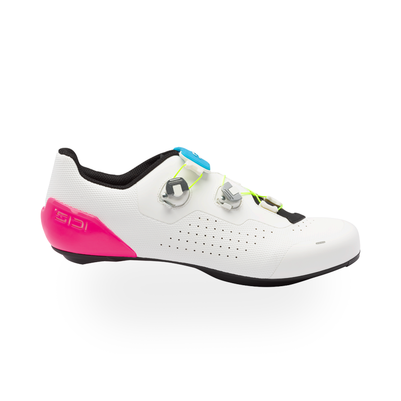 CHAUSSURES SIDI GENIUS X WYNE BLANC ROSE| Accessoires et équipements pour vélo