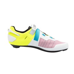 CHAUSSURES SIDI WIRE 3 BLANC JAUNE FLUO| Accessoires et équipements pour vélo