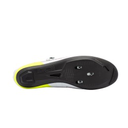 CHAUSSURES SIDI WIRE 3 BLANC JAUNE FLUO| Accessoires et équipements pour vélo