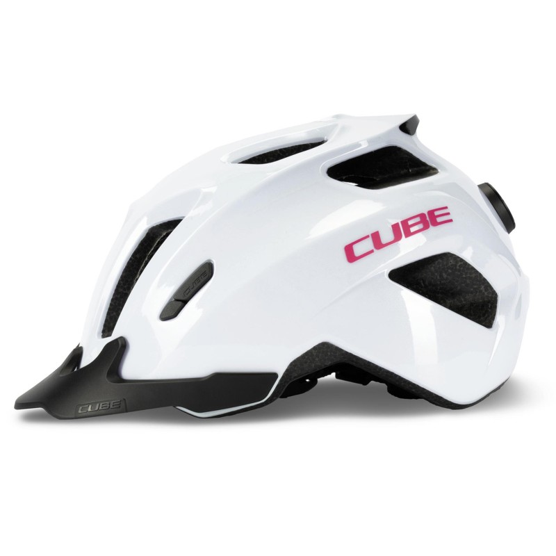 CASQUE CUBE FLASH/WHITE'N'PINK| Accessoires et équipements ...