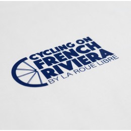 T-SHIRT BLANC FRENCH RIVIERA BY LA ROUE LIBRE | Accessoires et équipement...