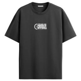 T-SHIRT NOIR FRENCH RIVIERA BY LA ROUE LIBRE | Accessoires et équipement...