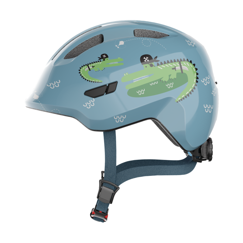 CASQUE ABUS SMILEY 3.0 BLEU CROCO| Accessoires et équipements ...