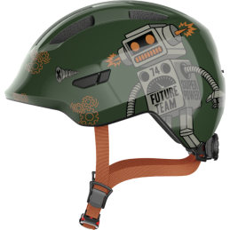 CASQUE ABUS SMILEY 3.0 GREEN ROBOT| Accessoires et équipements ...