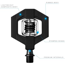 PÉDALES CRANKBROTHER CANDY 1 NOIR | Accessoires et équipements pour vélo