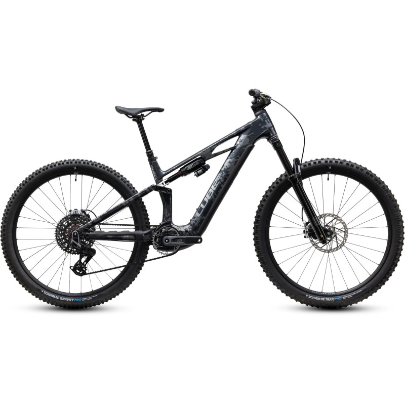 CUBE STEREO HYBRID ONE44 HPC SUPER TM 800 GRAPHITEGLITCH'N'GREY 2027 | Accessoires et équipements pou...