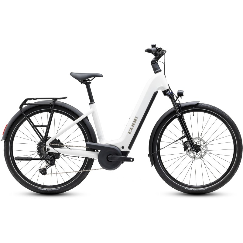 CUBE TOURING HYBRID ONE 600 METALLICWHITE'N'CHROME 2027 | Accessoires et équipeme...