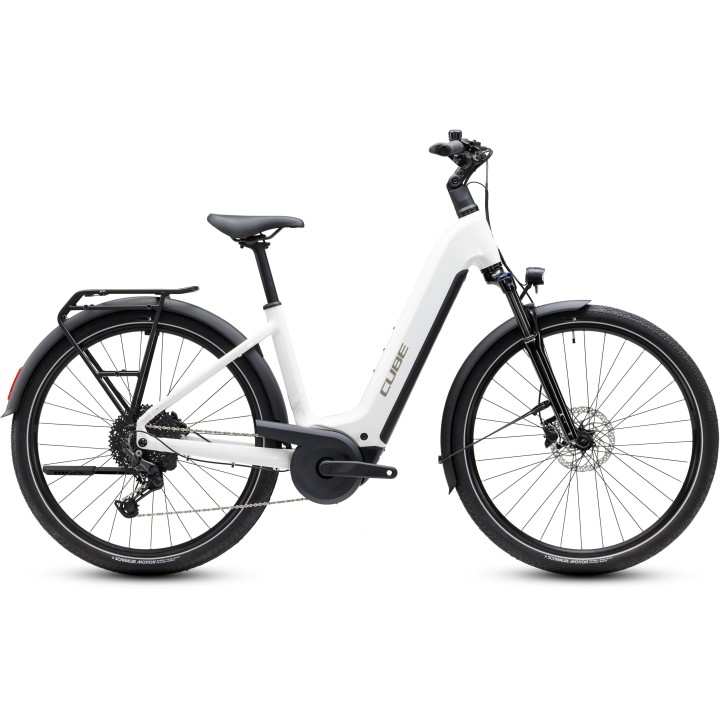 CUBE TOURING HYBRID ONE 600 METALLICWHITE'N'CHROME 2027 | Accessoires et équipeme...