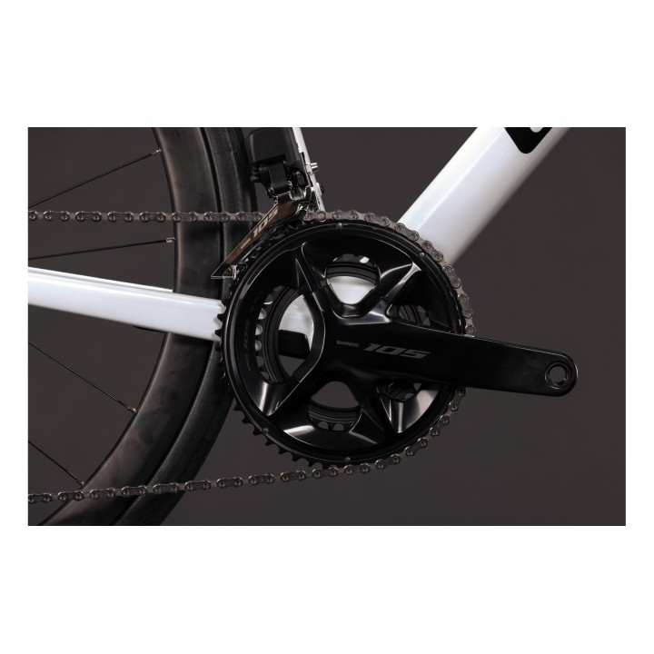 CUBE ATTAIN C:62 SLX METALLICWHITE'N'BLACK 2027 | Accessoires et équipements pour vélo