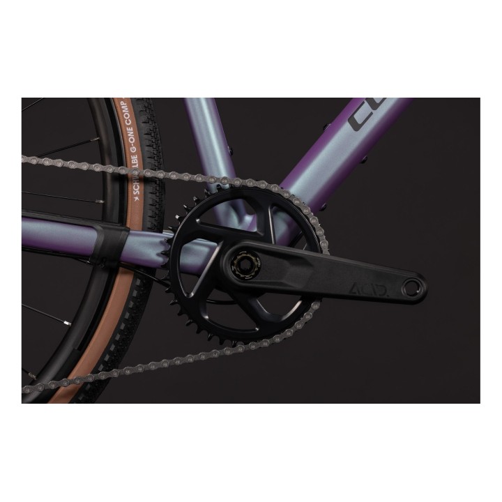 CUBE NUROAD PRO MYSTICPURPLE'N'BLACK 2027| LAROUELIBRE.FR