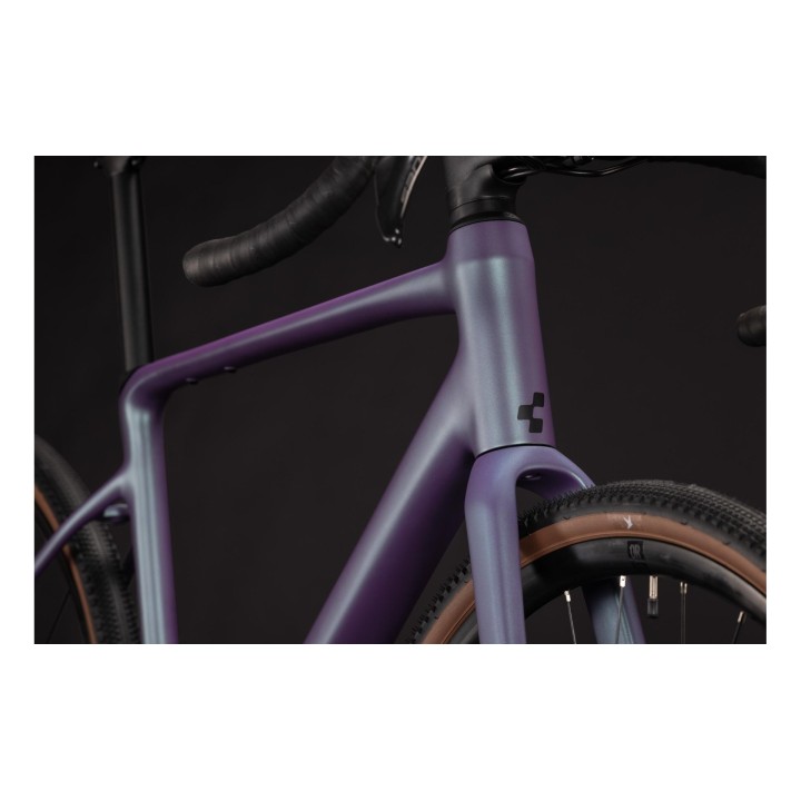 CUBE NUROAD PRO MYSTICPURPLE'N'BLACK 2027| LAROUELIBRE.FR