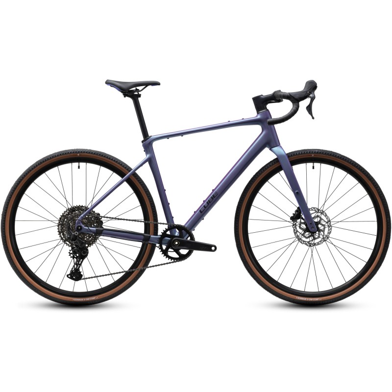 CUBE NUROAD PRO MYSTICPURPLE'N'BLACK 2027| LAROUELIBRE.FR